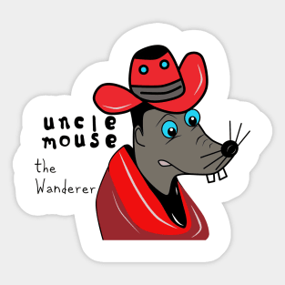 Mous t-shirt Sticker